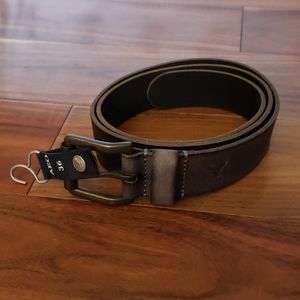 Mens leather belt 36